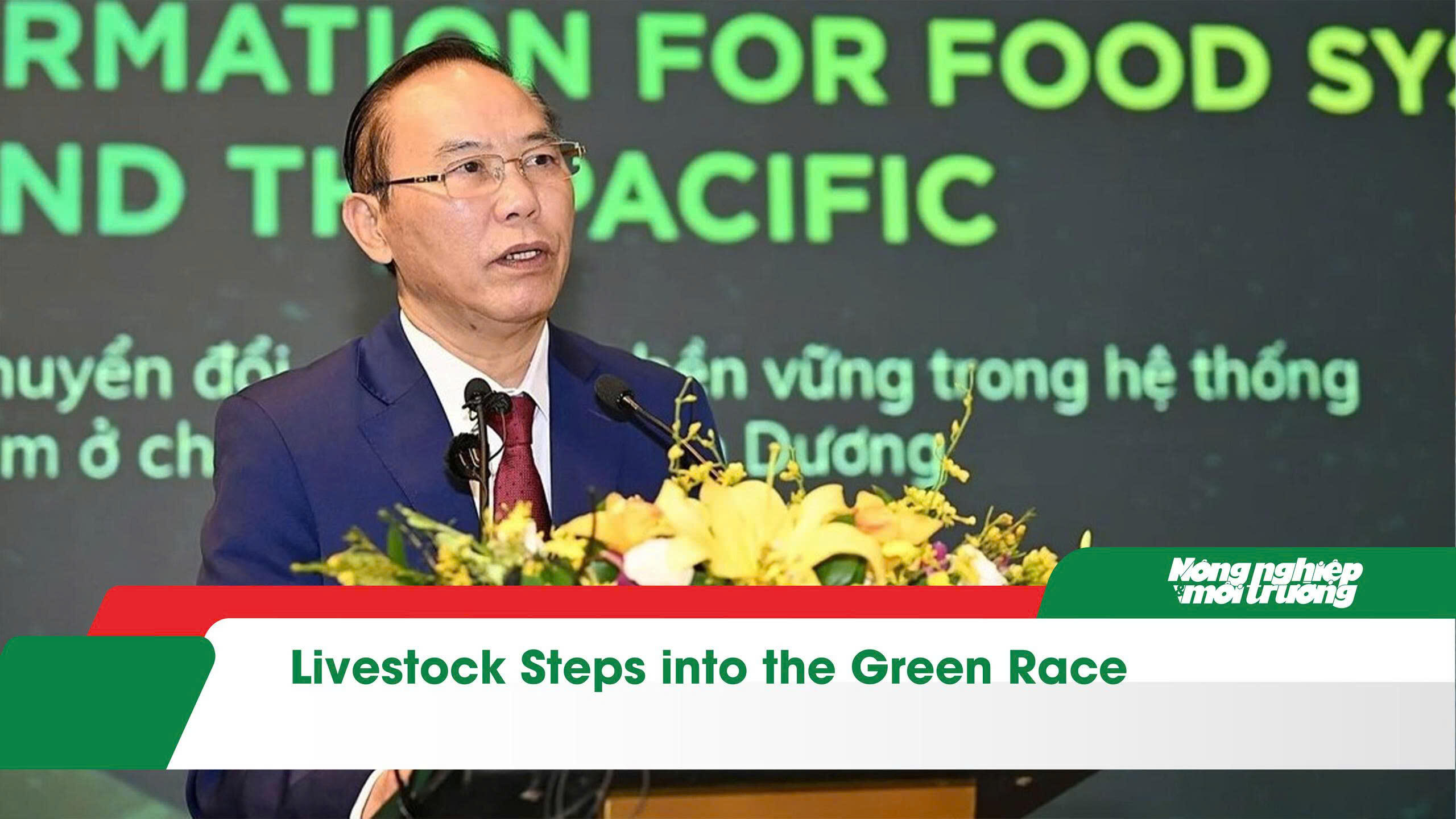 Livestock Steps into the Green Race